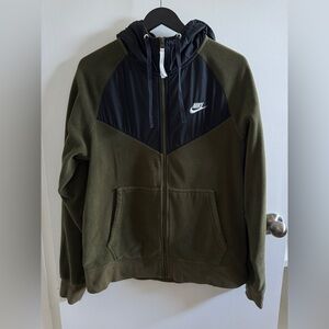 Nike Windrunner Fleece Zip Up Hoodie